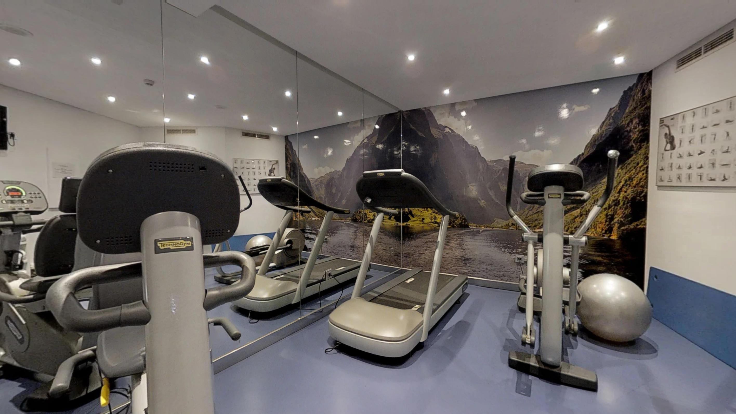Vincci Seleccion Aleysa Otel Benalmádena Dış mekan fotoğraf The gym at the hotel